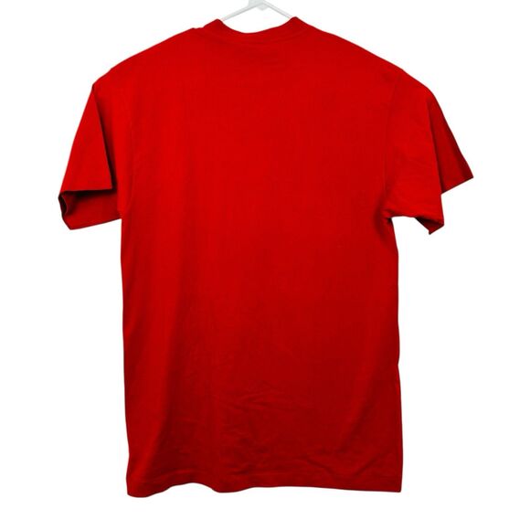 Walt Disney World 25th Anniversary T-Shirt Mickey Mouse Fantasia 1996 Sz L Red - Picture 3 of 6